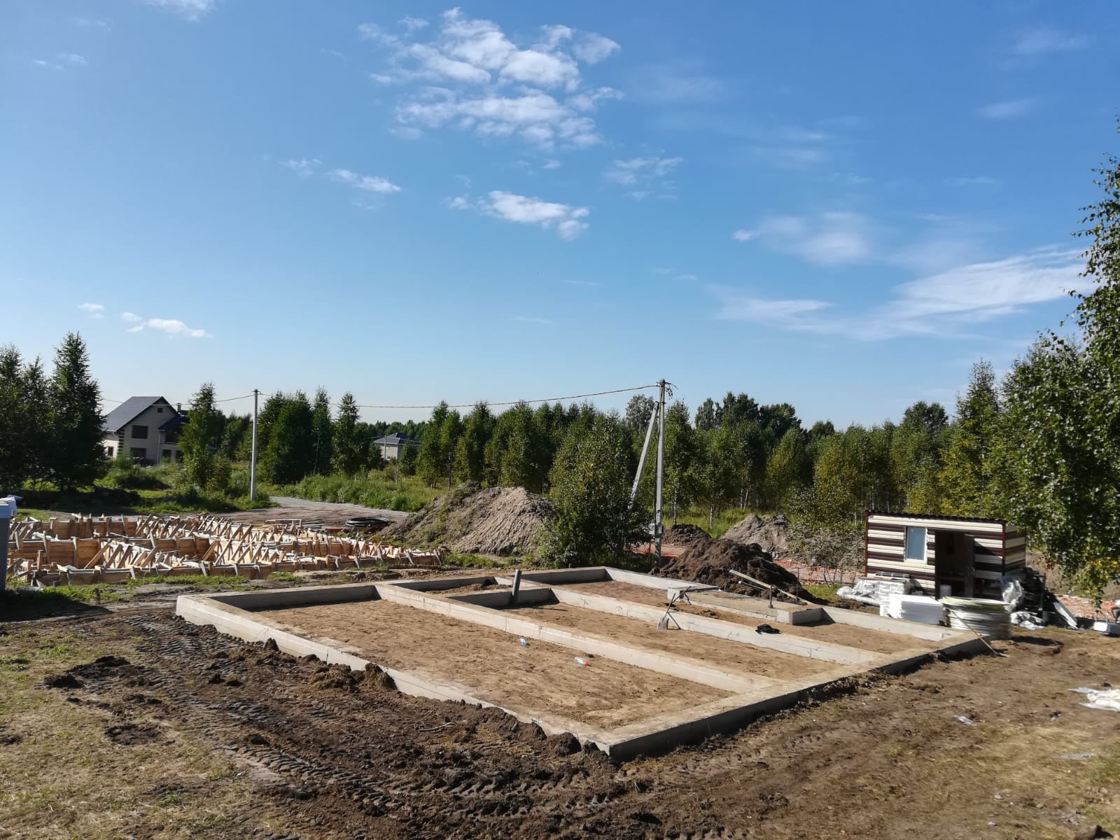 Устройство фундамента