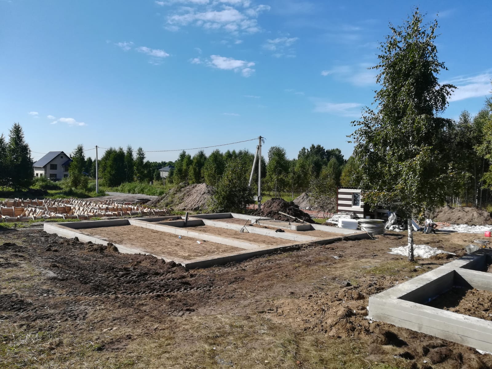 Устройство фундамента