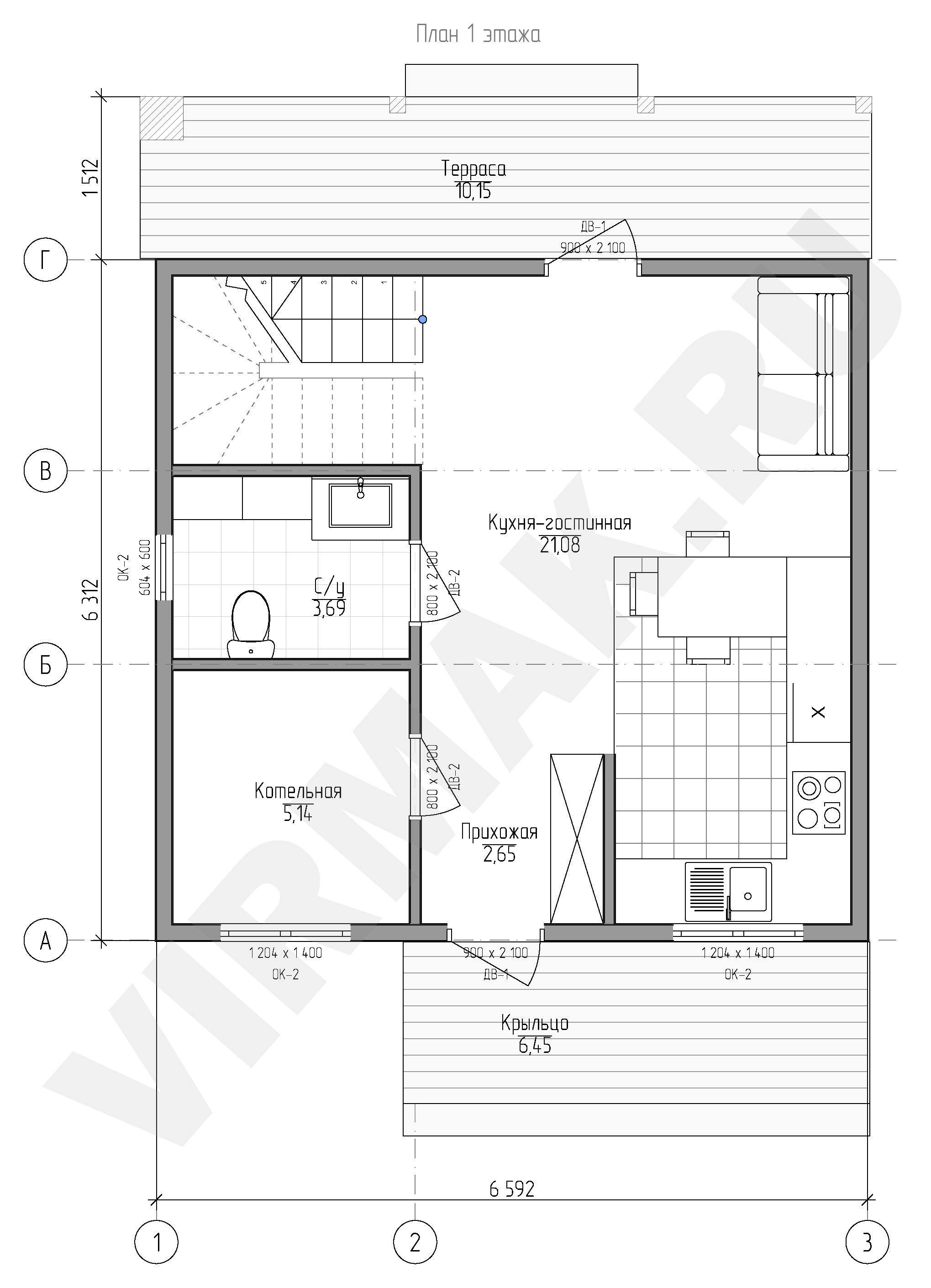 Планировка проекта К-2-83 Планировка проекта К-2-83
