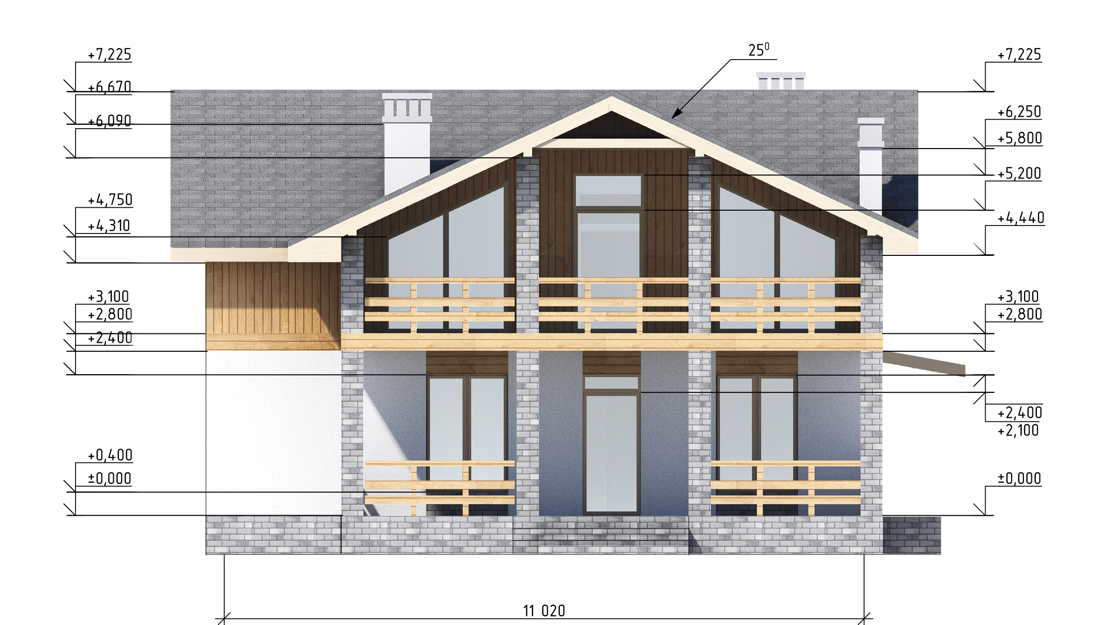 Проект Проект дома "Добрунь 185", изображение-2 Проект Проект дома "Добрунь 185", изображение-2