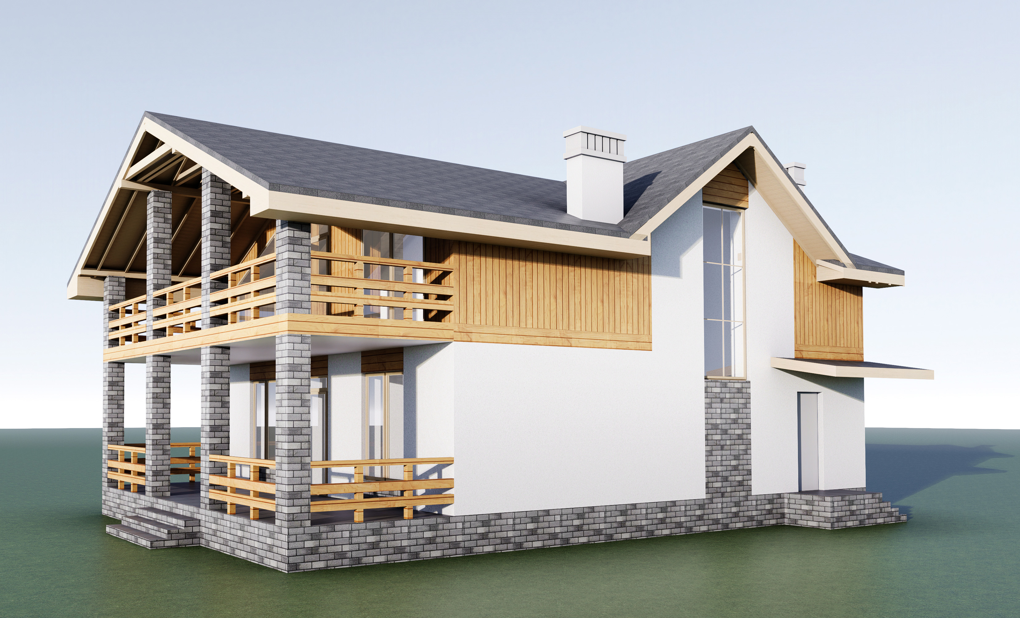 Проект Проект дома "Добрунь 185", изображение-6 Проект Проект дома "Добрунь 185", изображение-6