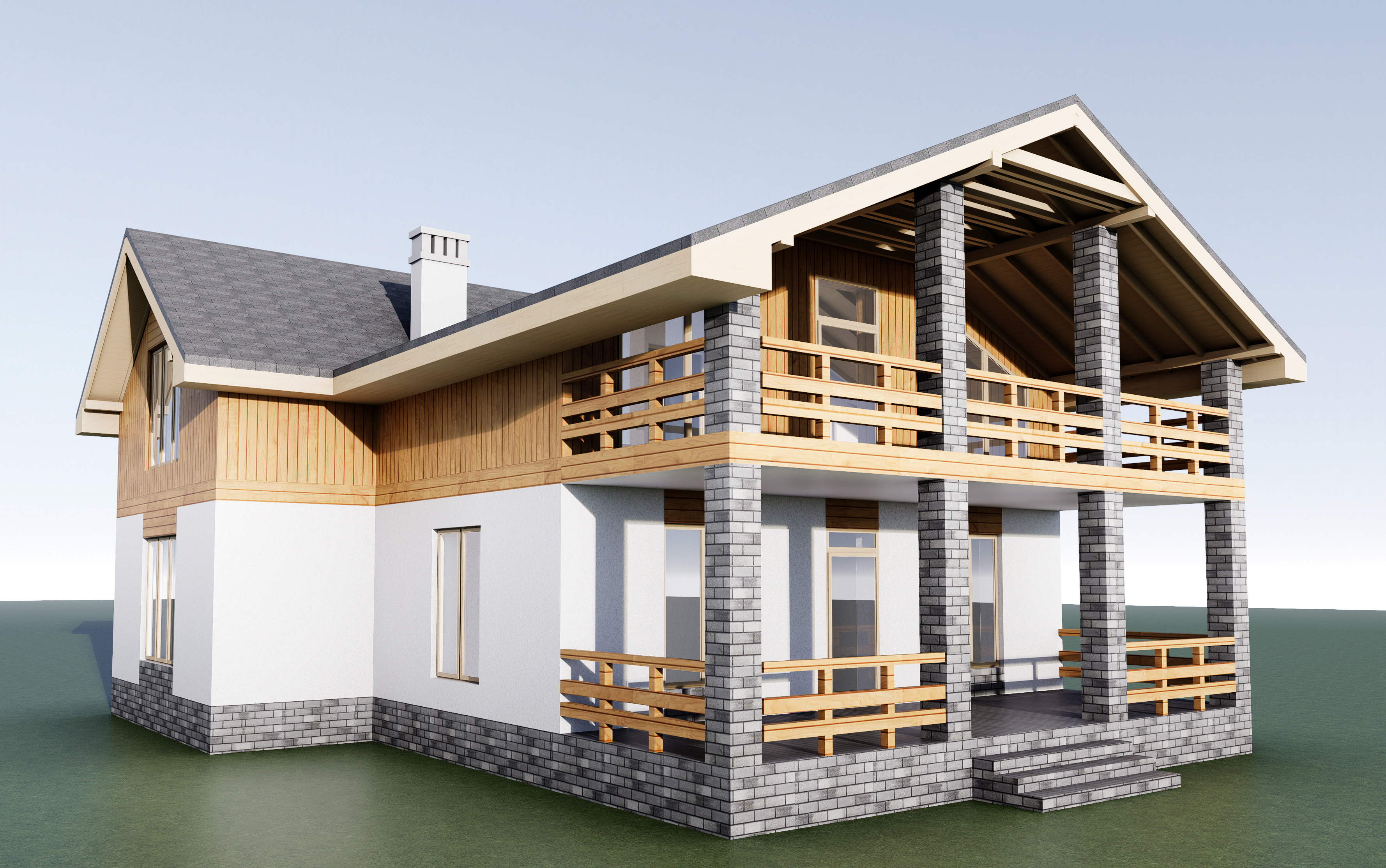 Проект Проект дома "Добрунь 185" Проект Проект дома "Добрунь 185"