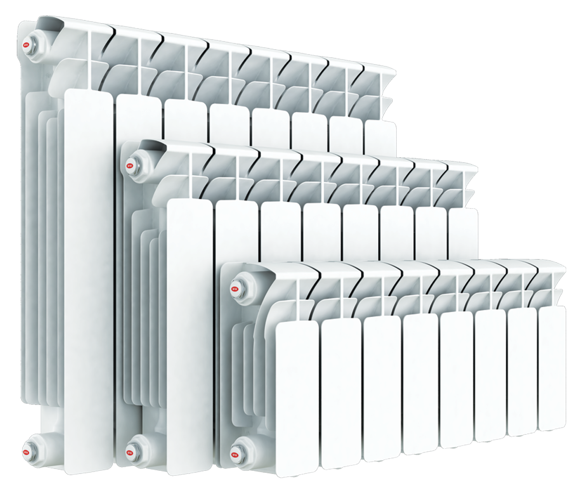 Радиатор биметаллический RIFAR Base 500/100-10 секций
