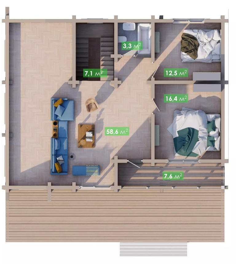 Планировка проекта Мир