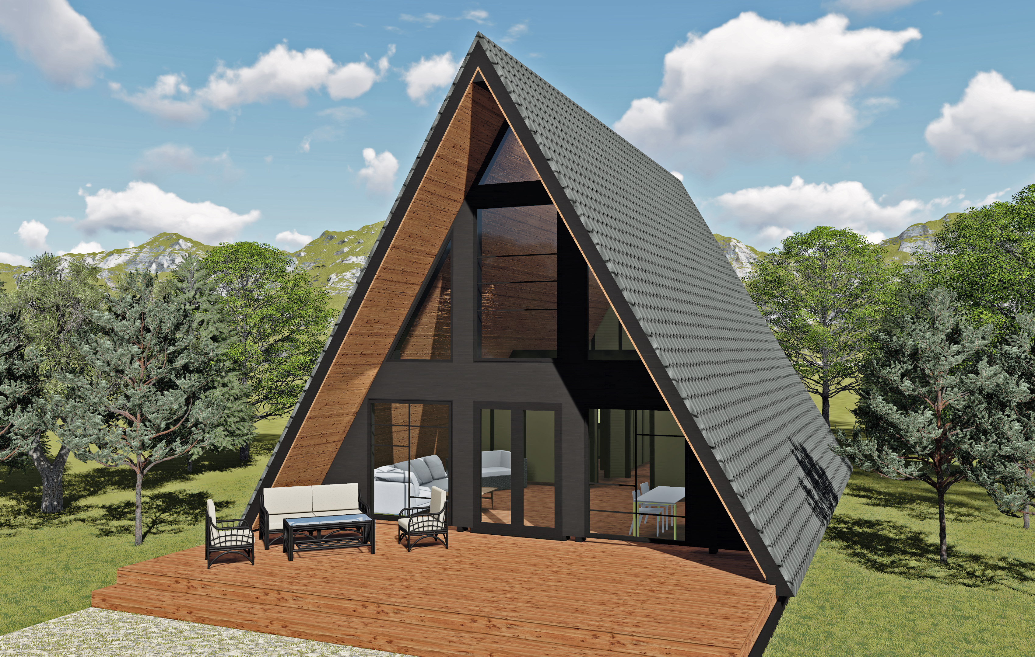 Проект А-Фрейм, изображение-4 Проект А-Фрейм, изображение-4