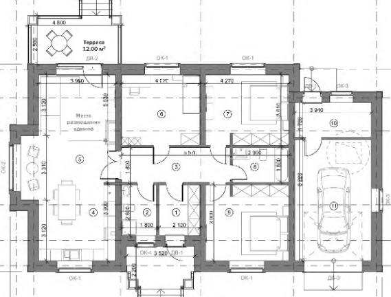 Планировка проекта АСП1-3