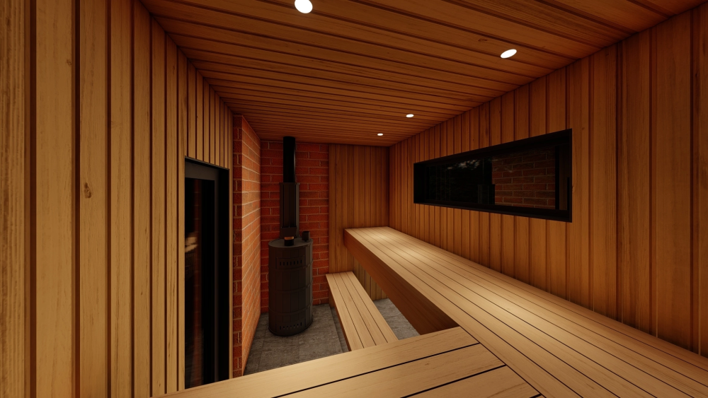 Проект Баня "Модерн" Проект Баня "Модерн"