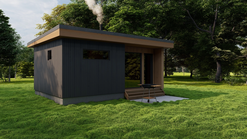 Проект Баня "Модерн", изображение-2 Проект Баня "Модерн", изображение-2