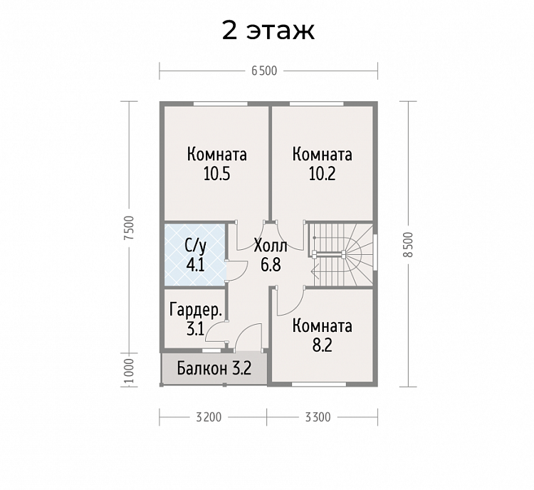 Планировка проекта Варяг М1, изображение-2 Планировка проекта Варяг М1, изображение-2