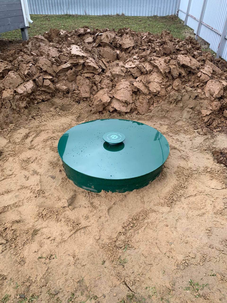 Монтаж септика Евролос 