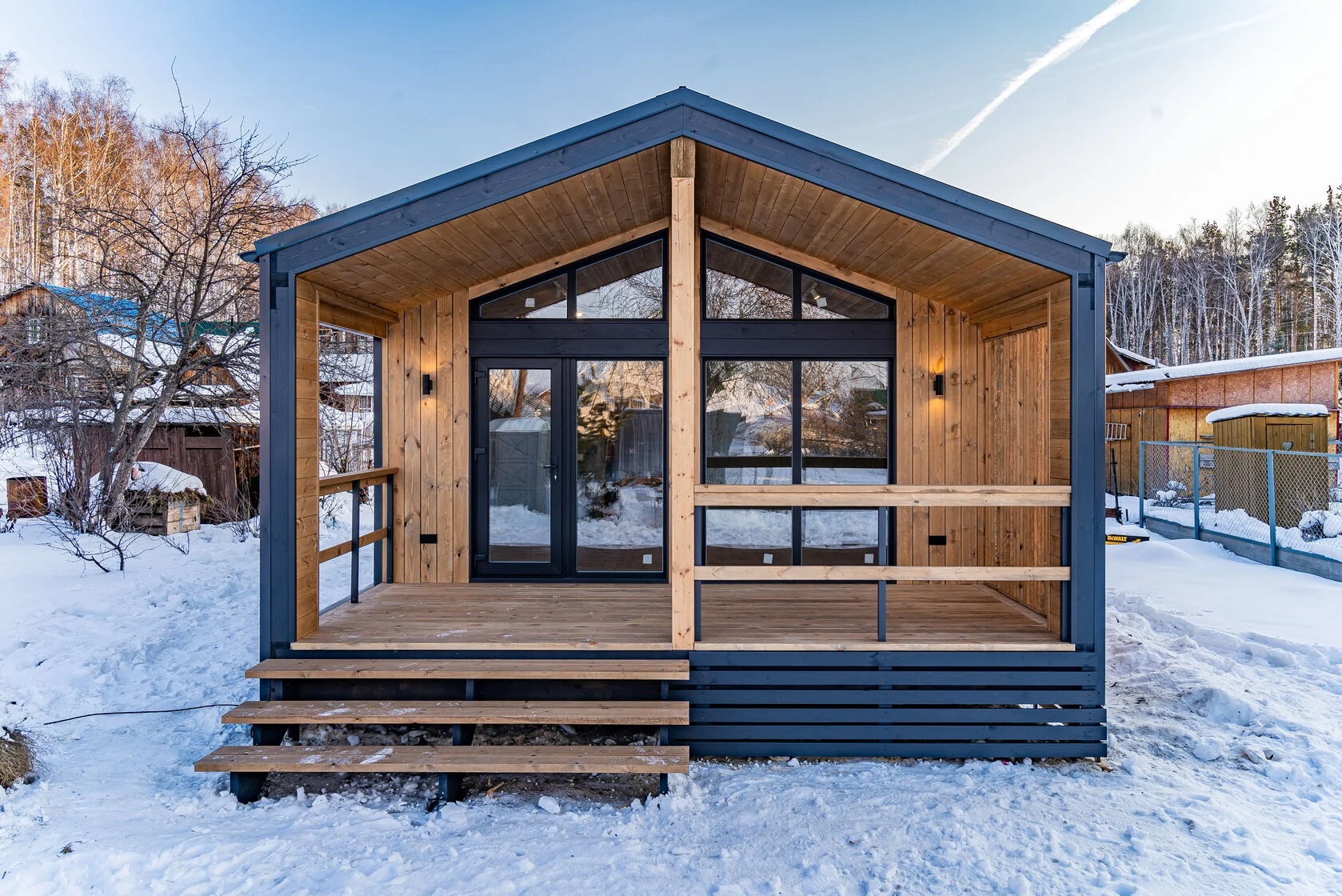 Проект Каркасный дом 42 кв.м Проект Каркасный дом 42 кв.м