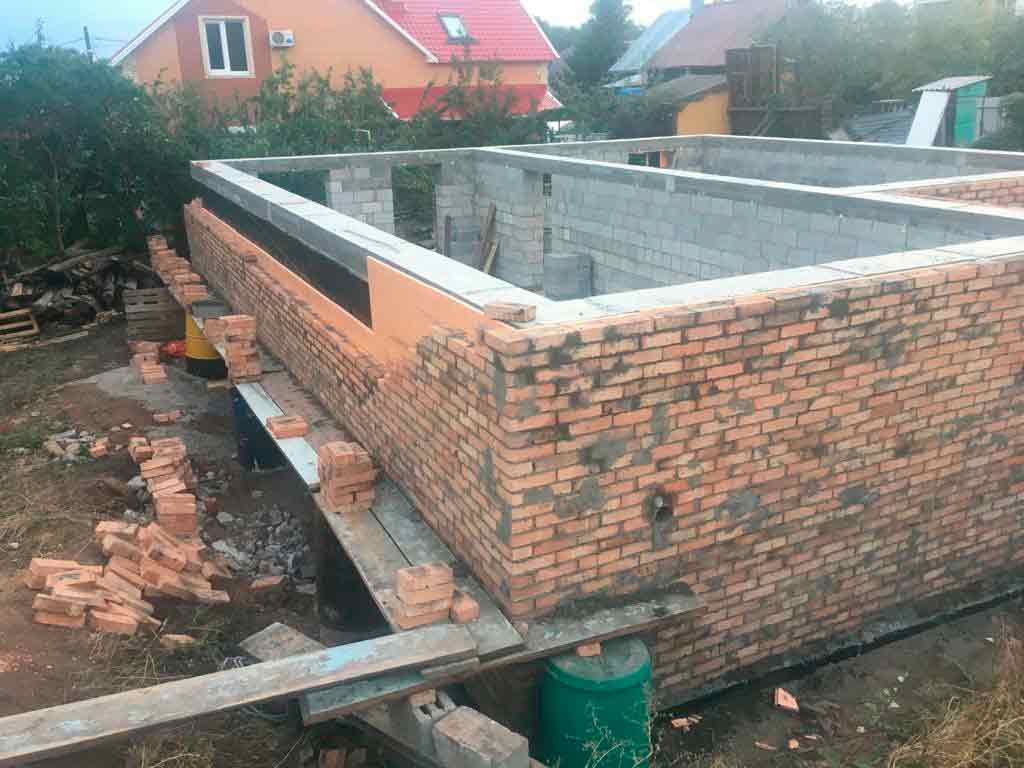 Устройство фундаментов