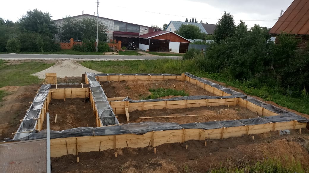 Устройство фундаментов