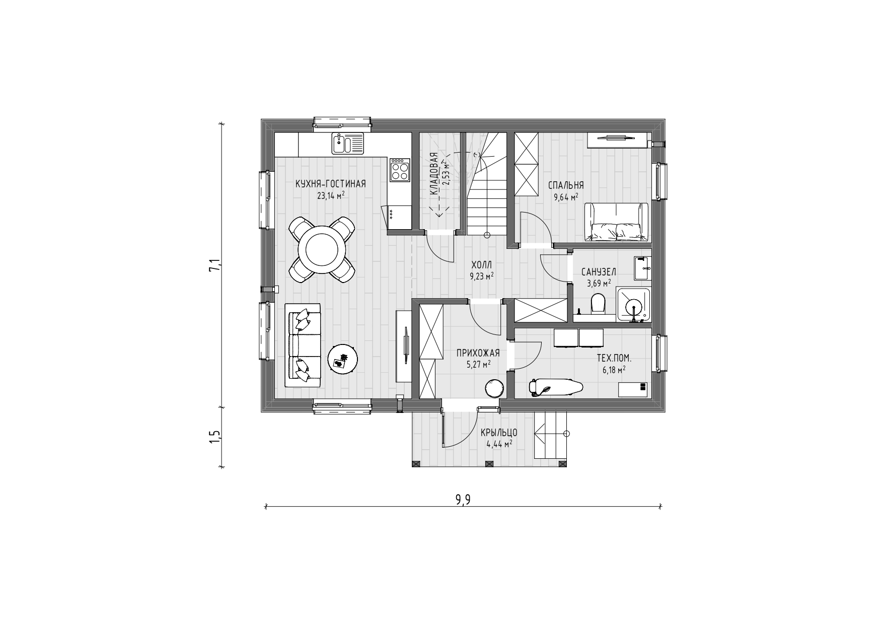 Планировка проекта Поллок Планировка проекта Поллок