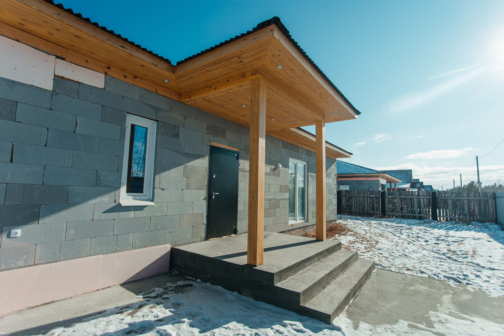 Возведение стен