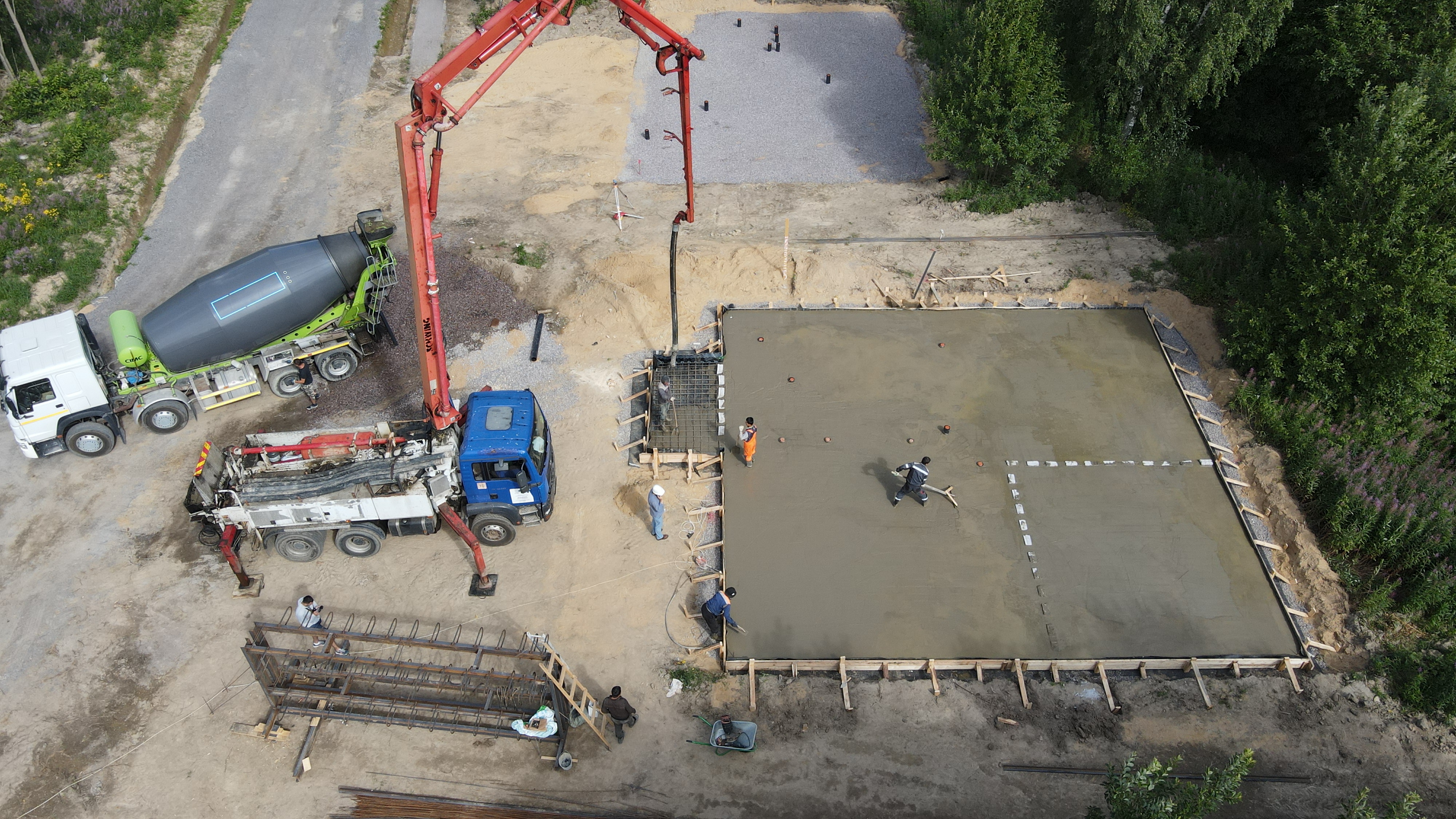 Монолитный фундамент 