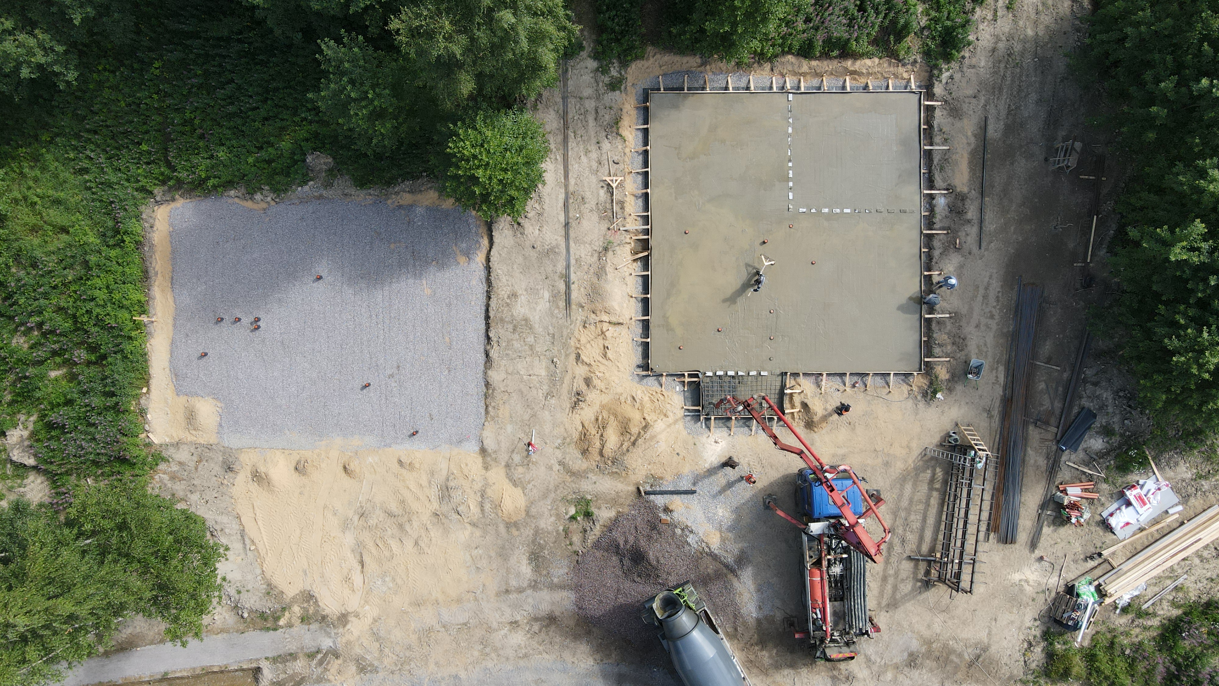 Монолитный фундамент 