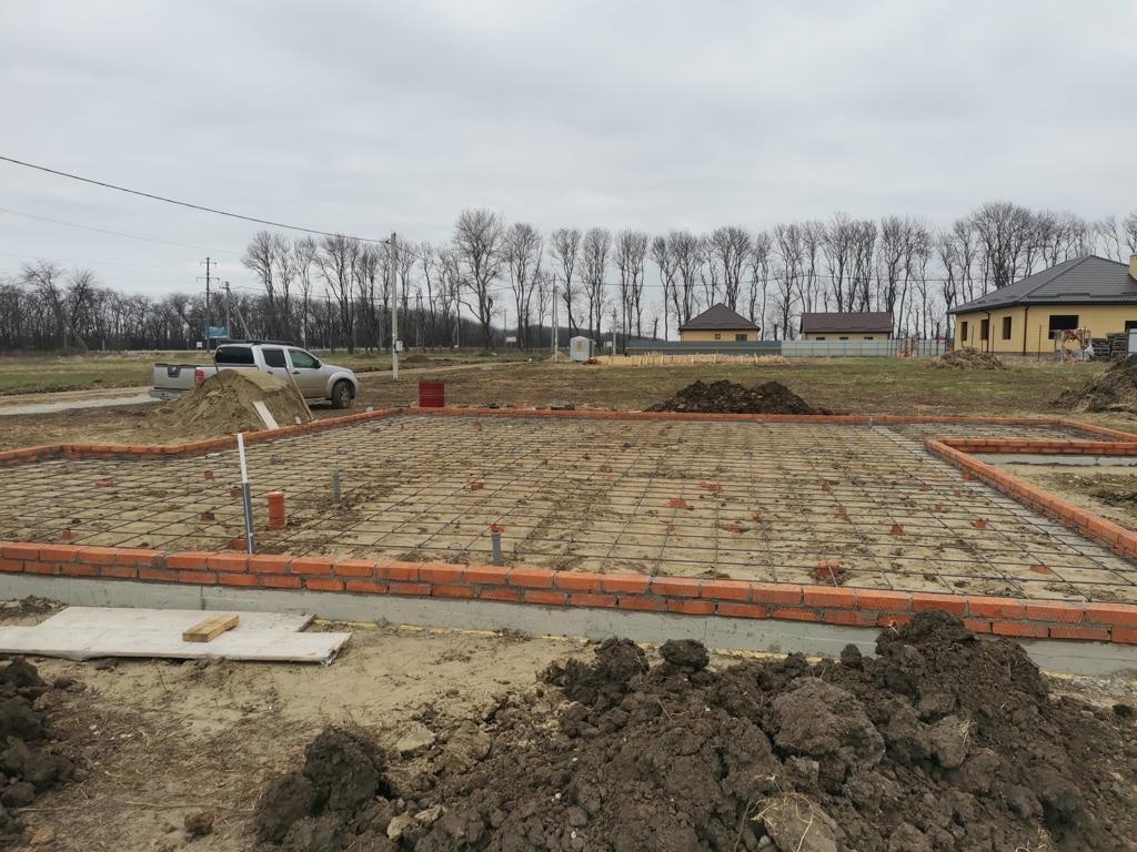 Монолитный фундамент 