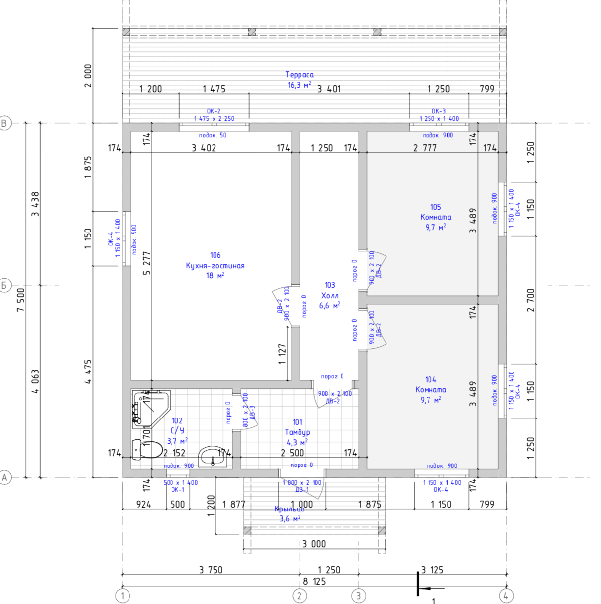 Планировка проекта Эврика