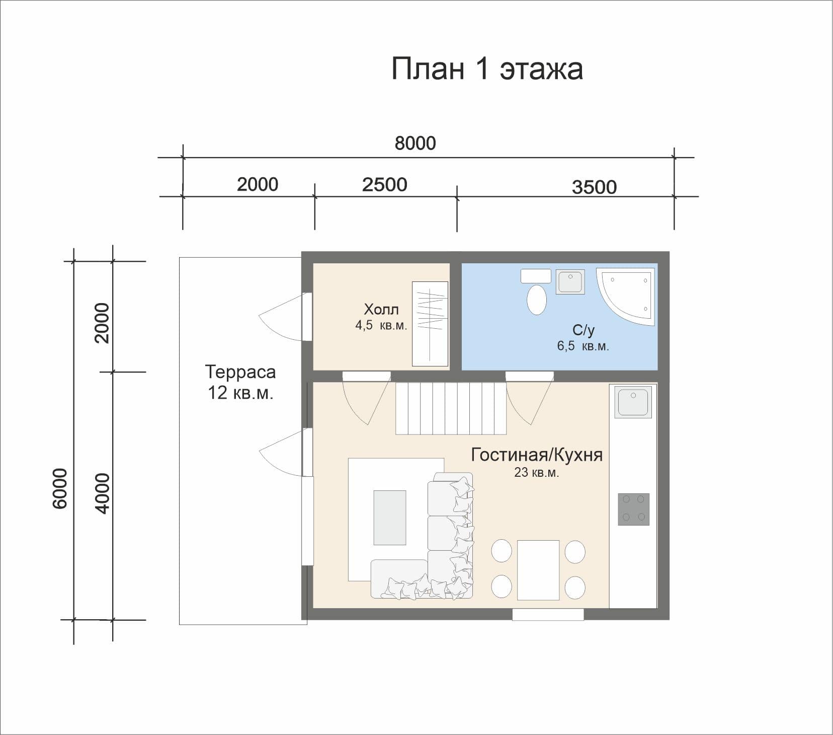 Планировка проекта Б-03, изображение-2