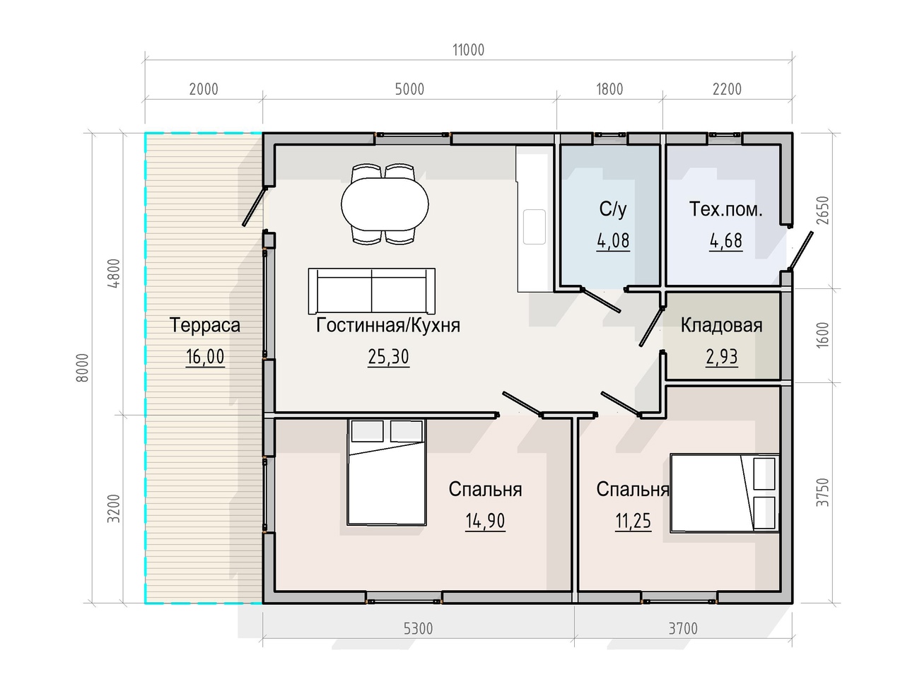 Планировка проекта Б-11 Планировка проекта Б-11