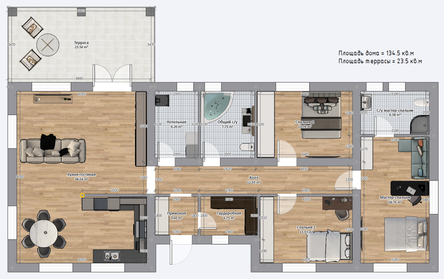 Планировка проекта Барк Планировка проекта Барк