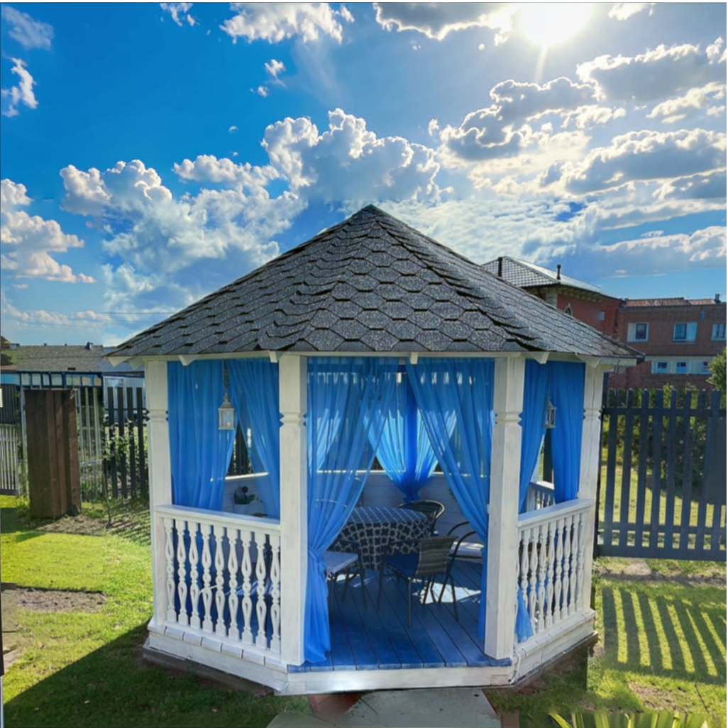 Беседка 8гранная диаметр 3 м Стандарт со сборкой и доставкой по Ленинградской области