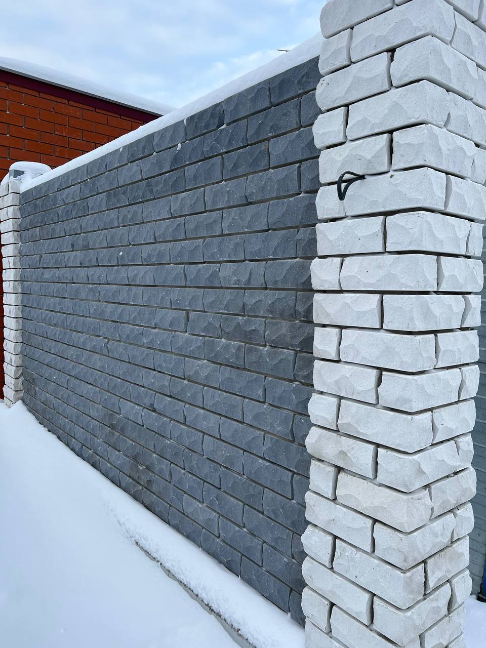 Устройство забора 