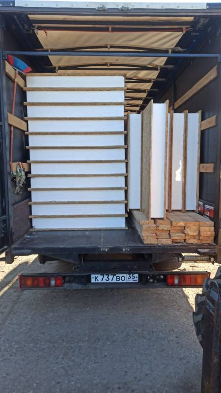 Производство СИП панелей.