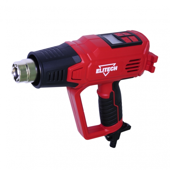 Фен строительный Elitech ТВ 2060Ж ( кейс, шпатель, сопло 4шт, скребок(с ручкой), шнур питания)