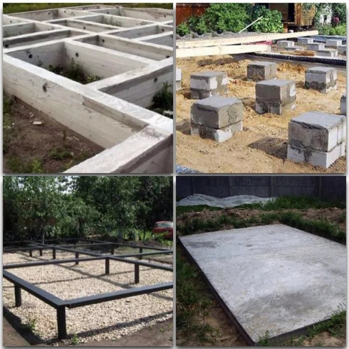 Строительство фундамента