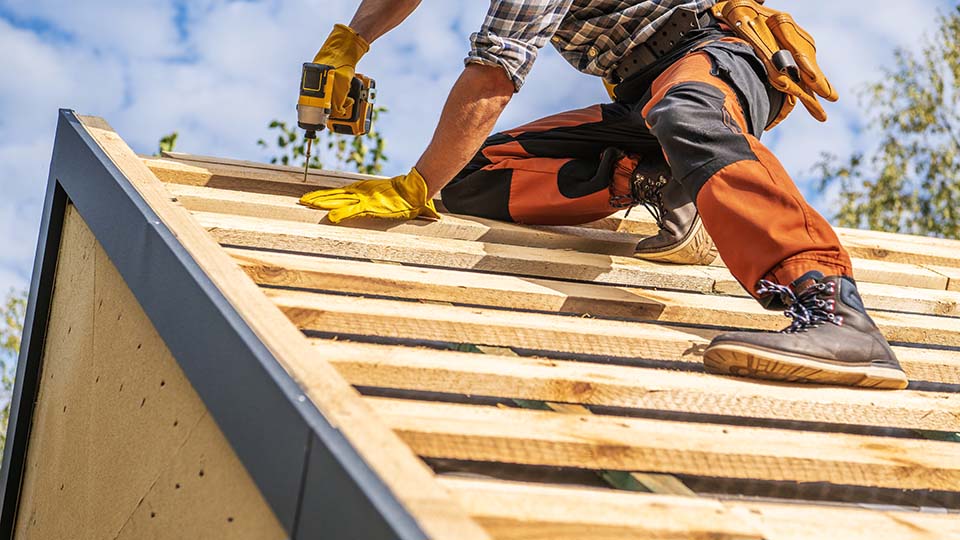 Строительство крыши