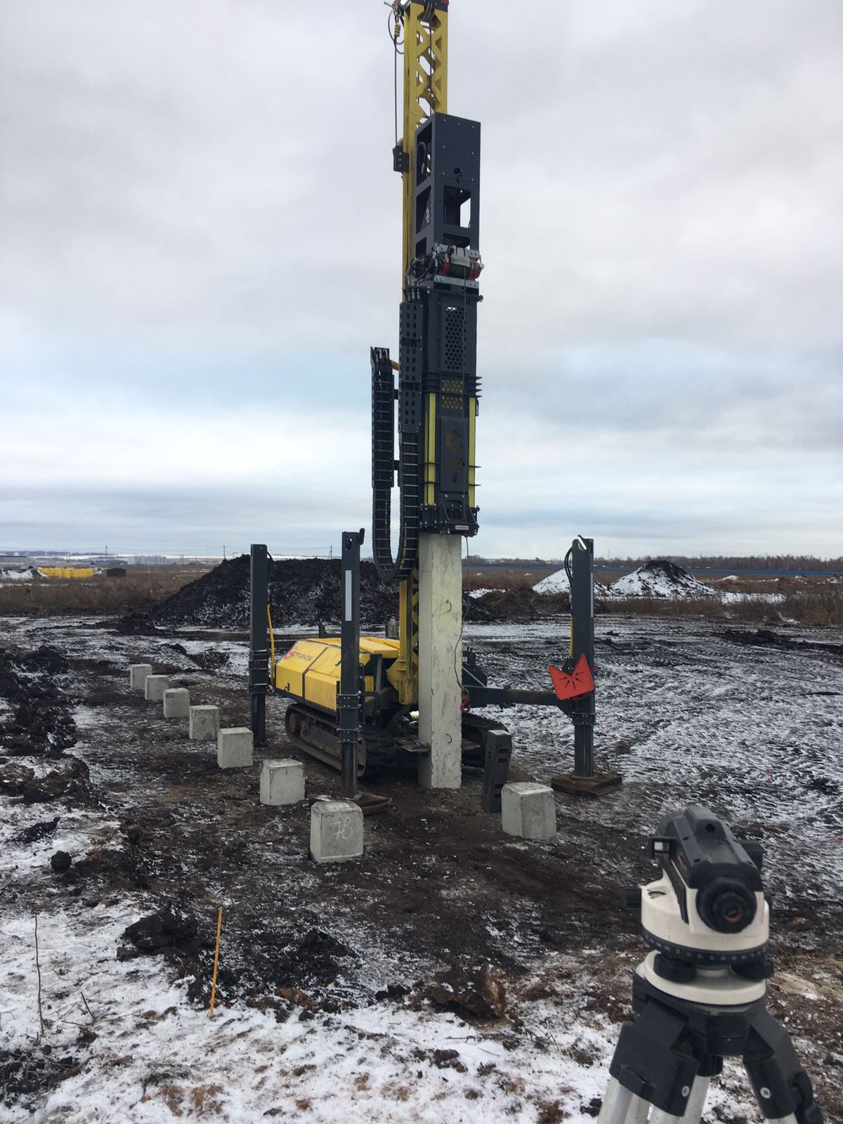 Фундаменты на ЖБ Сваях