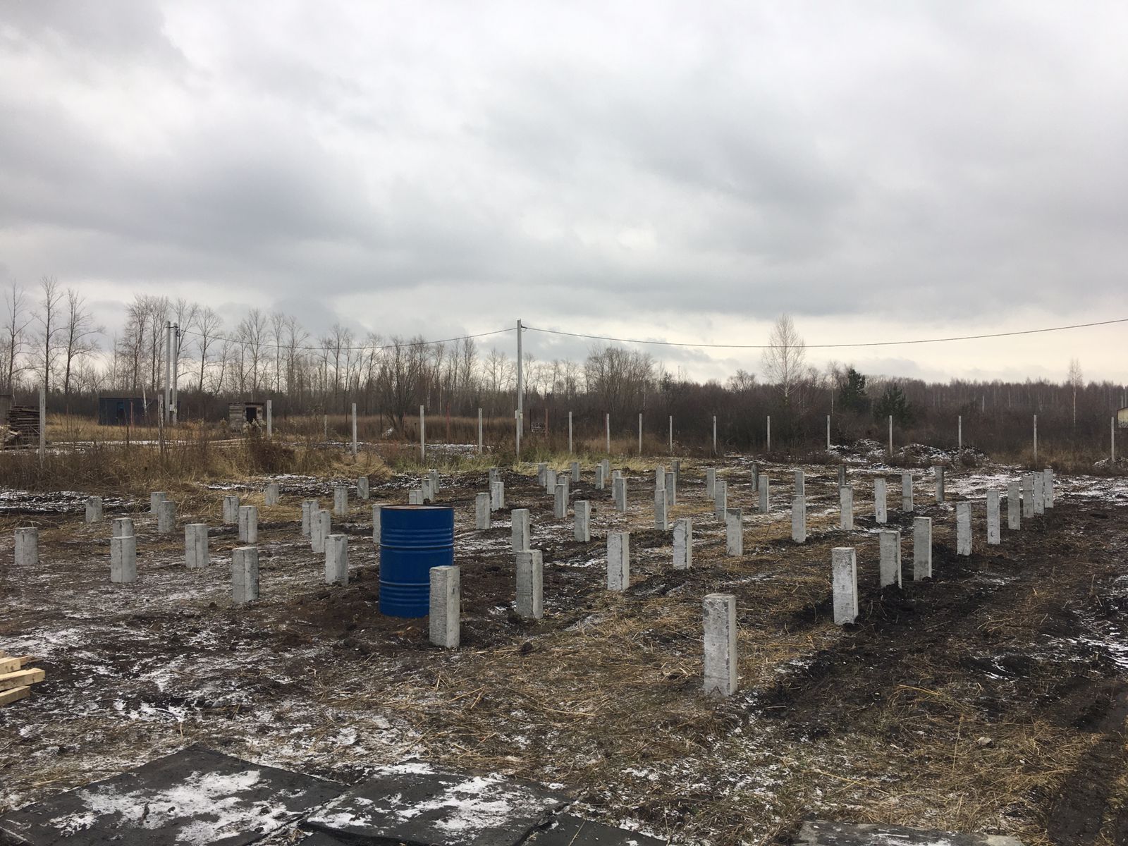 Фундаменты на ЖБ Сваях