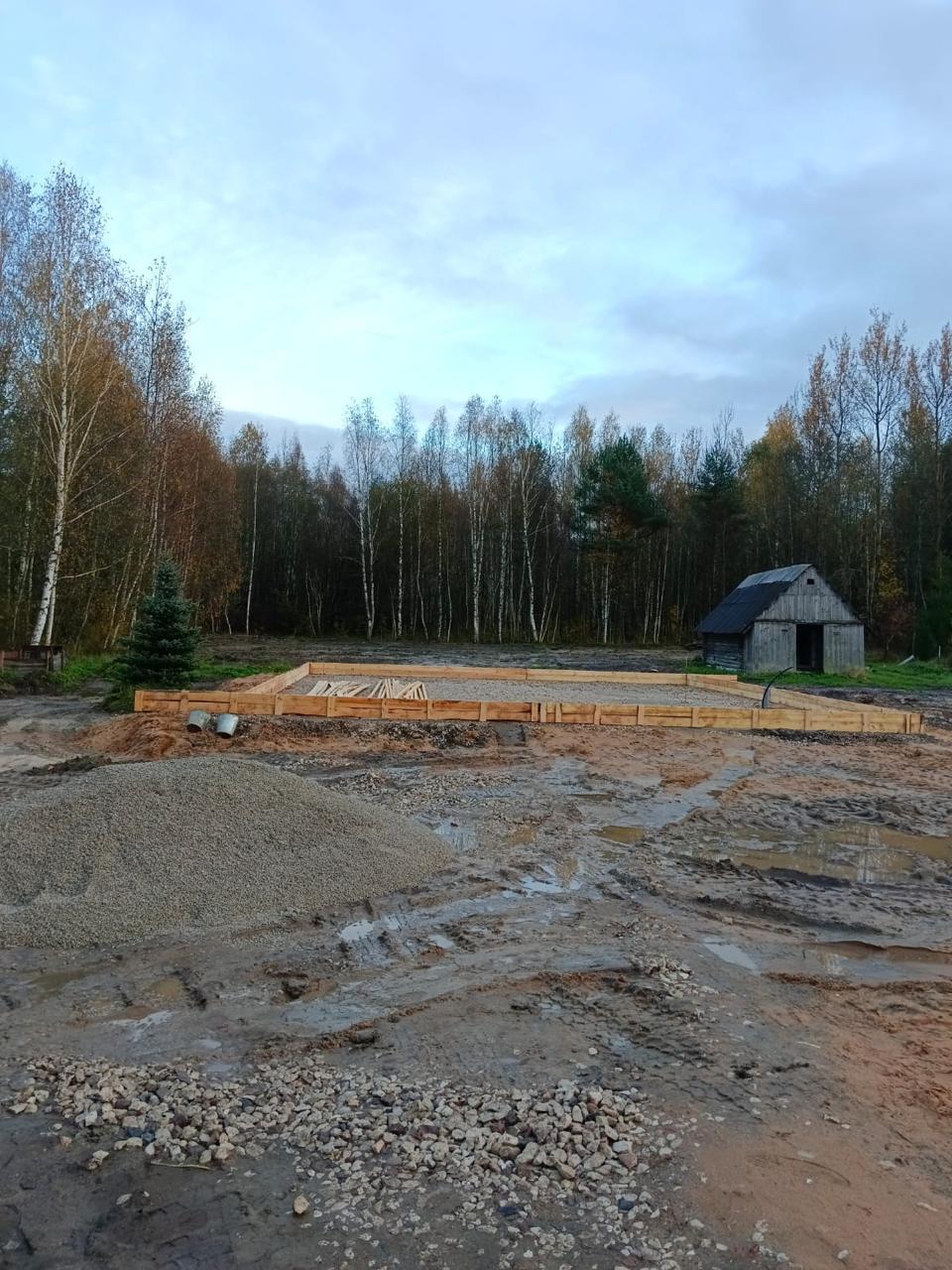 Корчевание и подготовка участка к строительству 