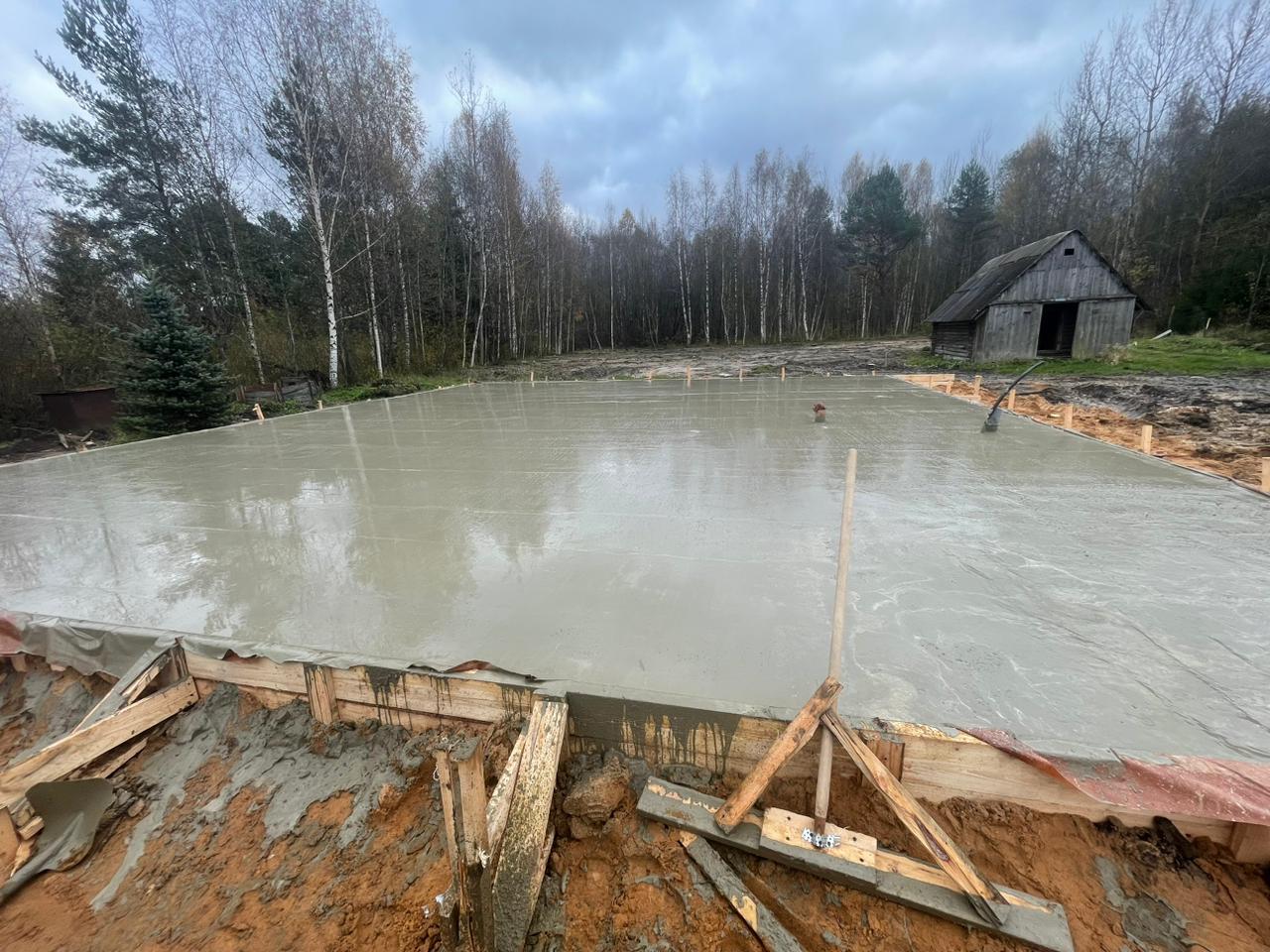 Корчевание и подготовка участка к строительству 