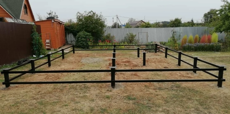 Возведение фундамента