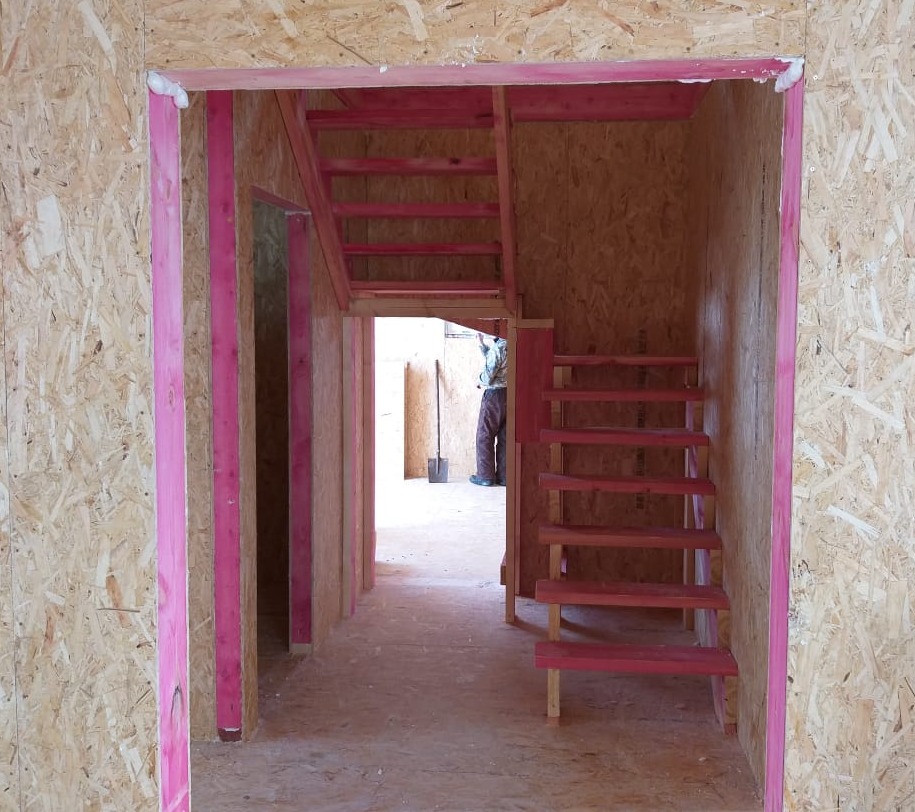 Монтаж домокомплектов.