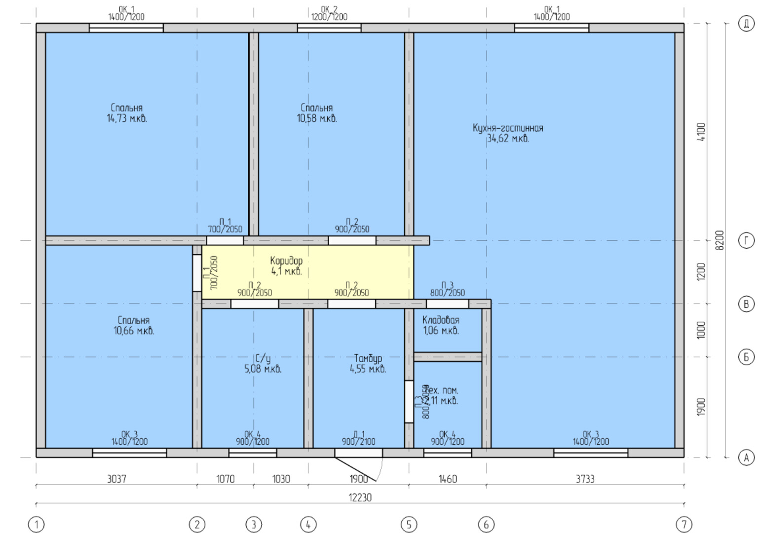 Планировка проекта ДМ-01 Планировка проекта ДМ-01