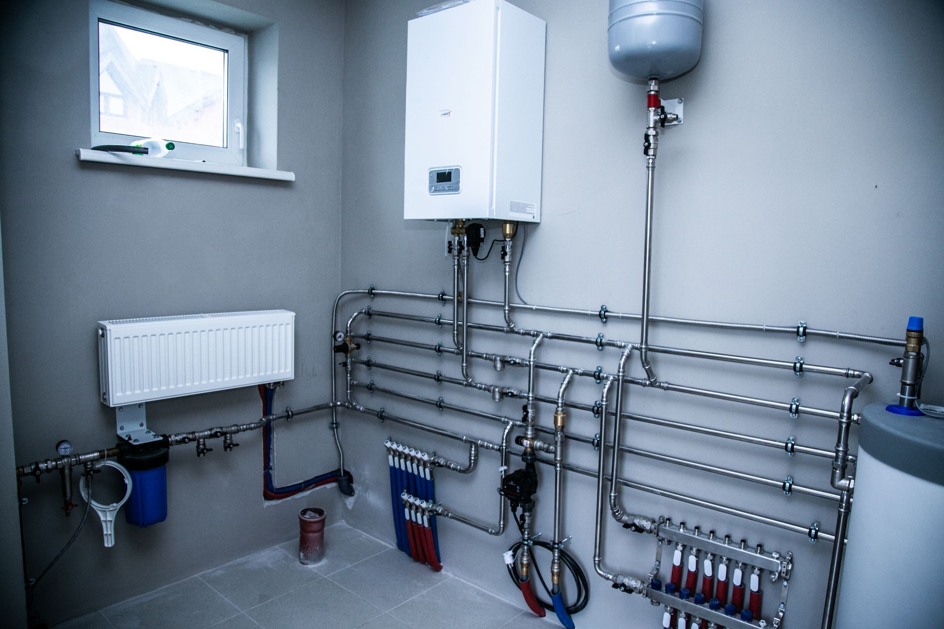 услуги по монтажу систем отопления 