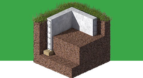 Строительство фундамента