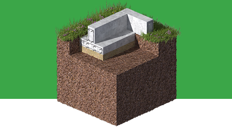 Строительство фундамента