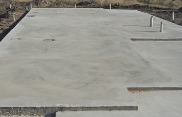 Строительство фундамента