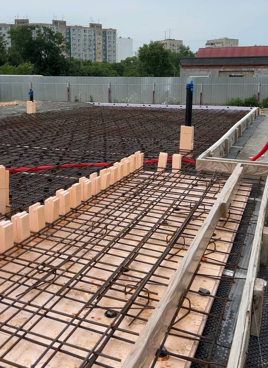 Устройство фундамента