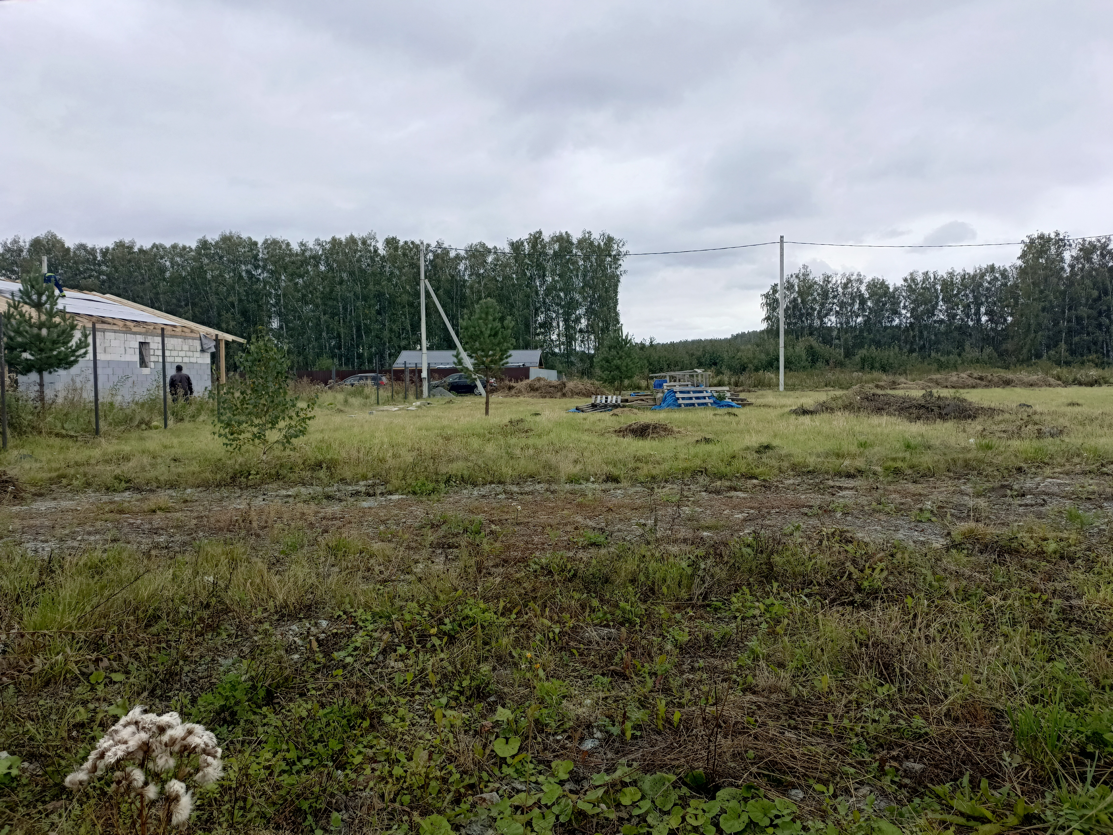 Подбор участка для строительства дома.