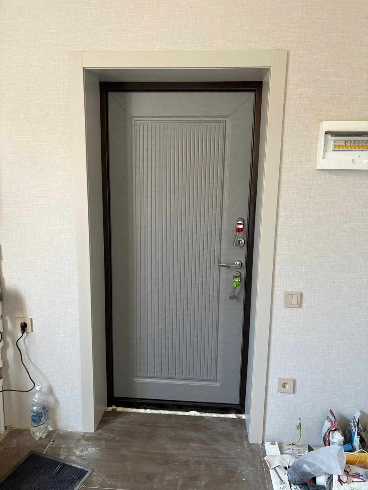 Установка входных дверей (монтаж)