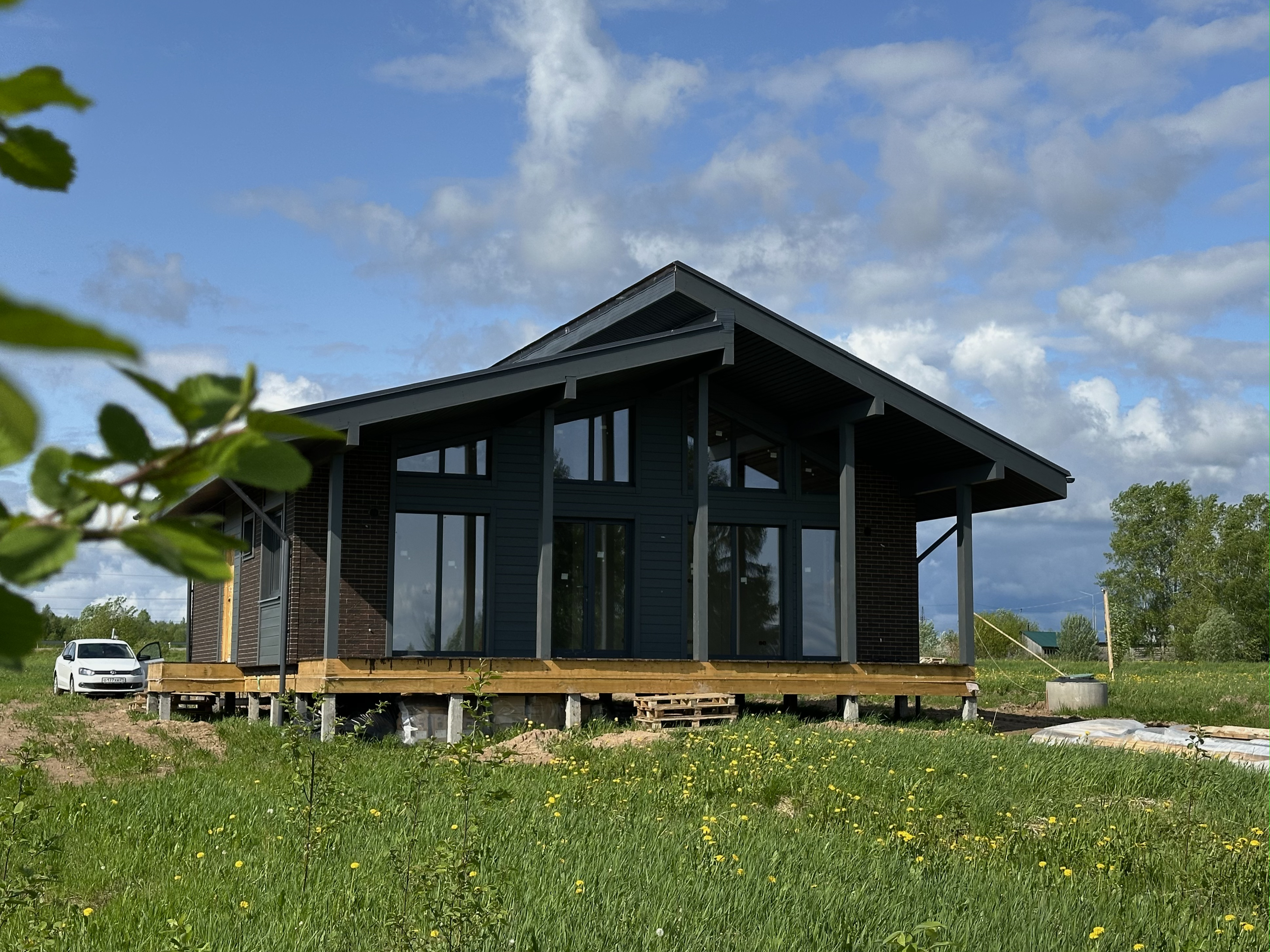 Возведение стен по каркасной технологии