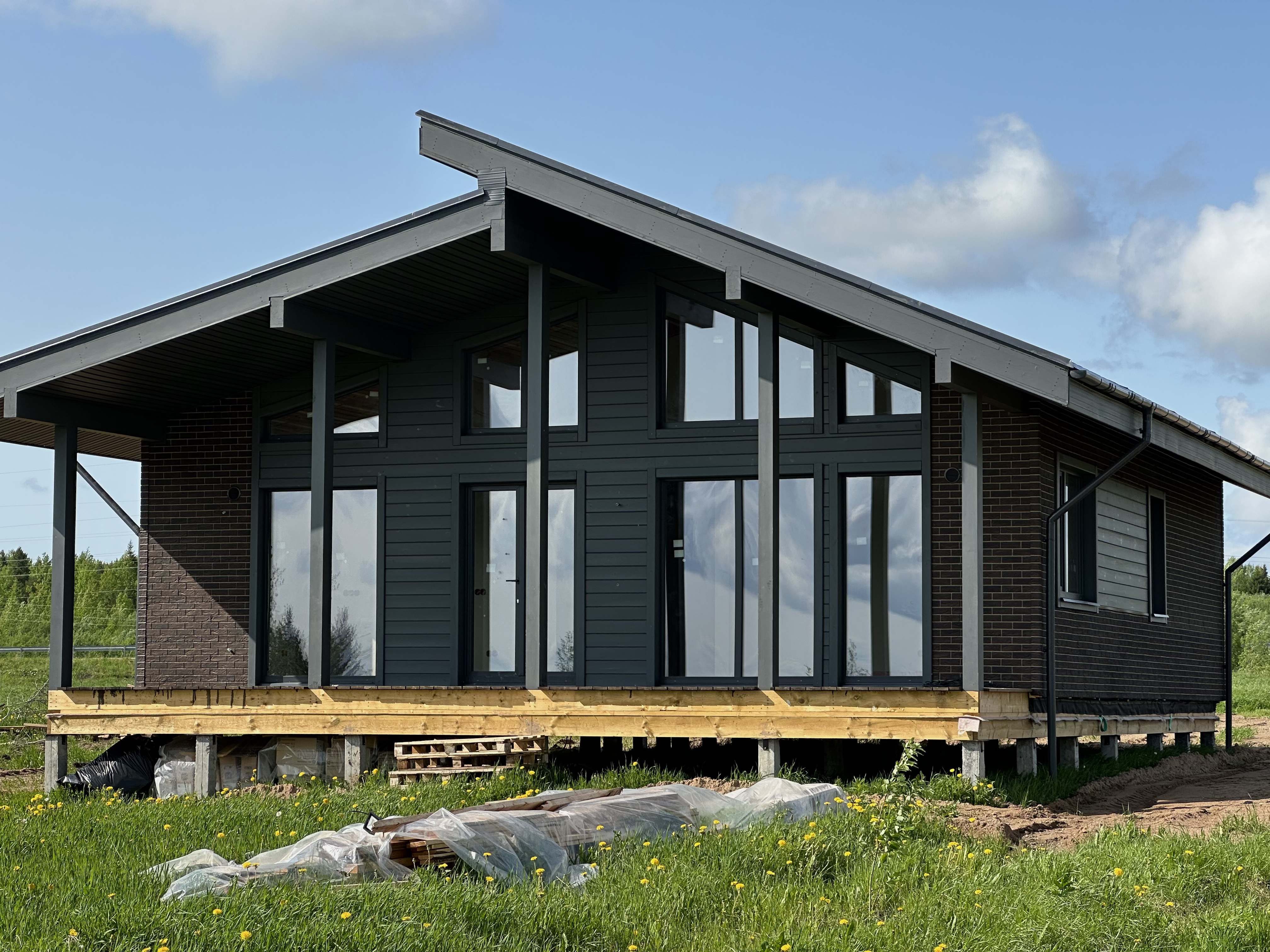 Возведение стен по каркасной технологии