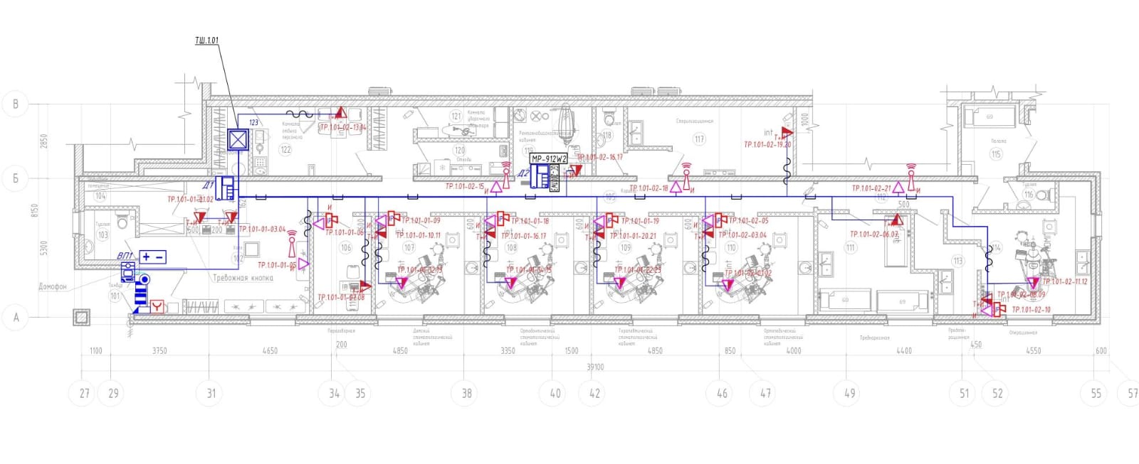 Прокладка электрических и слаботочных сетей