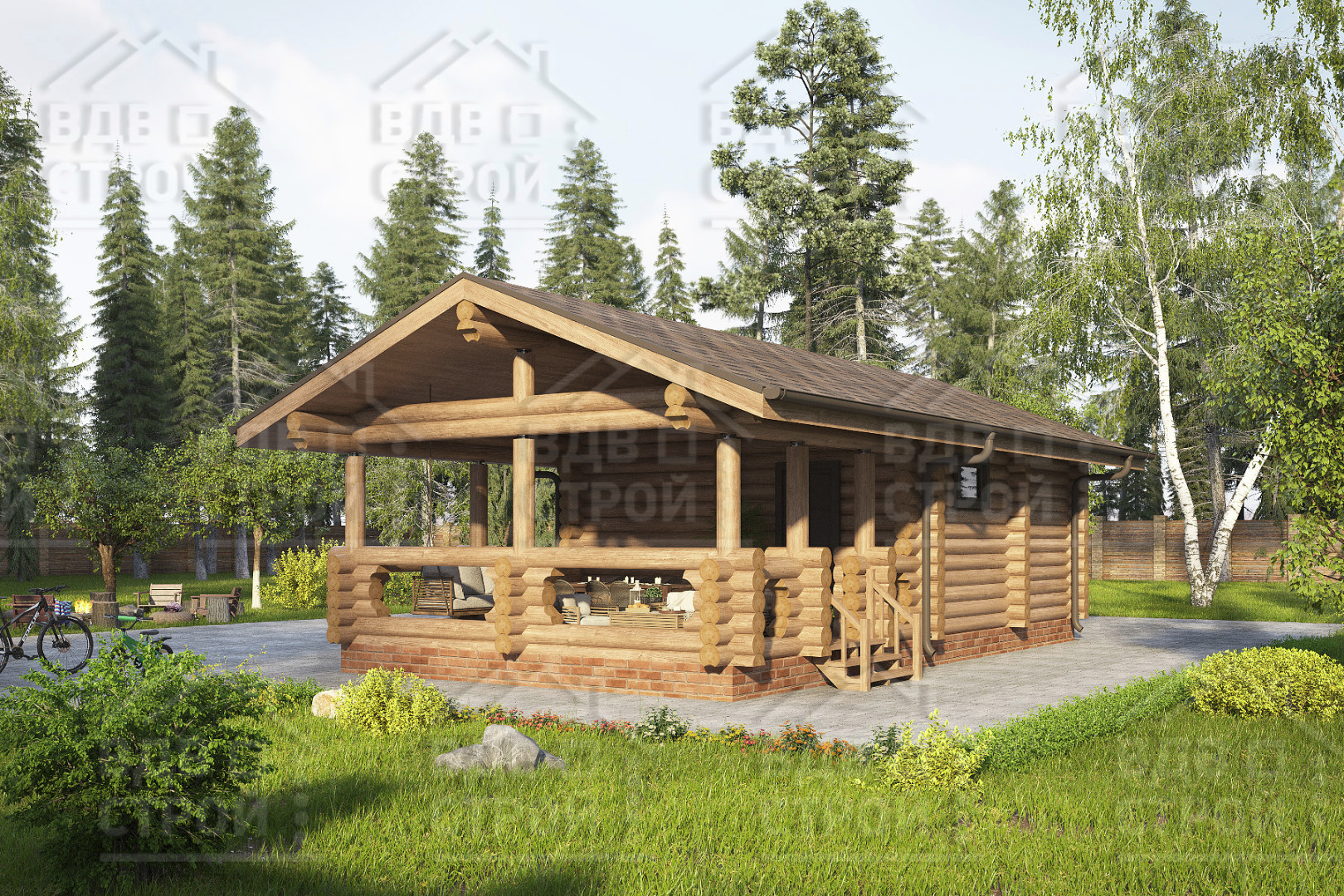 Баня Вега 5.3х8м 